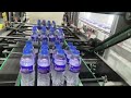 Automatic linear type bottle film shrink high speed packing machine for water line