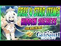 Genshin Impact HIDDEN SECRETS TO HELP GETTING STARTED | FREE 4 STAR ARTIFACTS & WEAPONS + 200K MORA