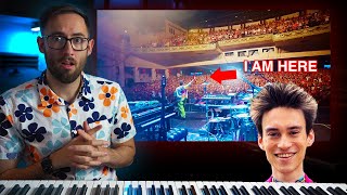 Jacob Collier Turns His Audience Into A Choir | Pianist Reacts