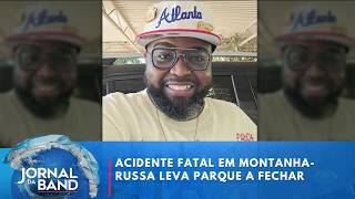 Man dies after being ejected from roller coaster at U.S. theme park | Jornal da Band