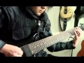 Meshuggah - Bleed (guitar cover)