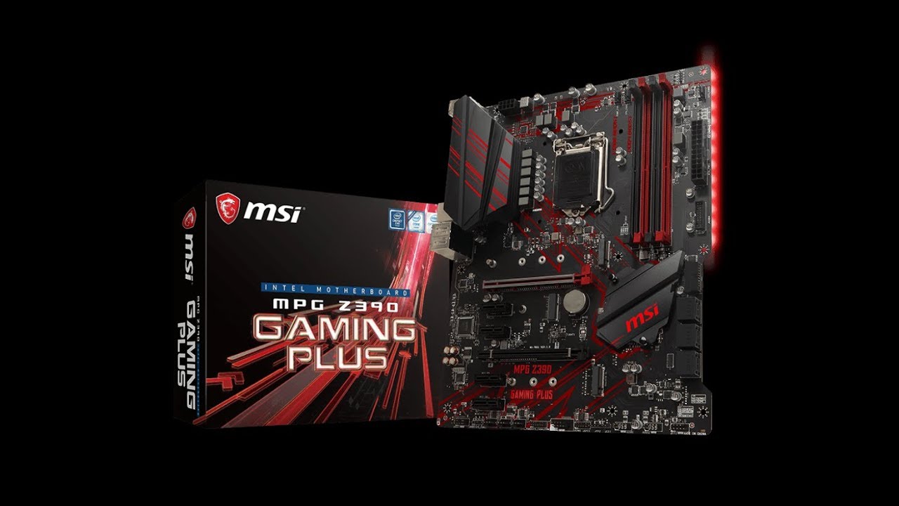 Zuinig gebruik thee MSI MPG Z390 Gaming Plus Motherboard Unboxing and Overview - YouTube