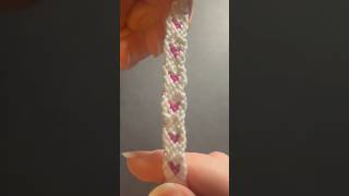 Dainty Heart Bracelet #bracelet #friendshipbracelet #valentinesday #heart #diy