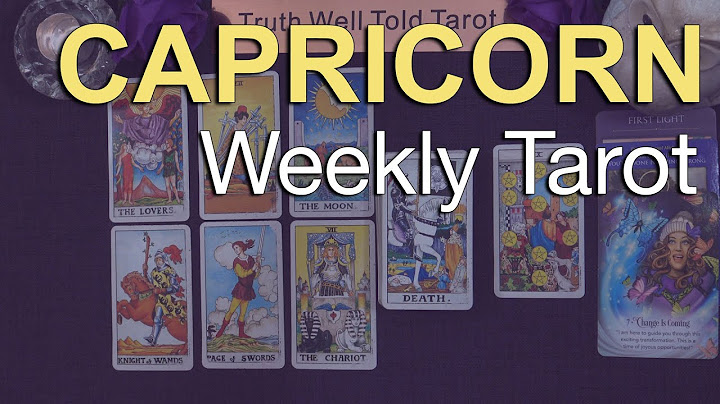 CAPRICORN "A REVELATION BRINGS CHANGE" Weekly Tarot Reading July 14th to 20th 2025 #capricorntarot