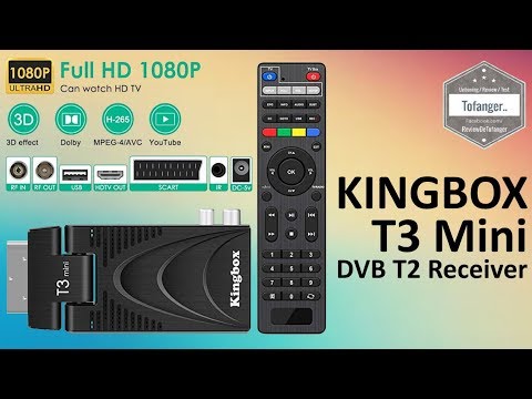 KingBox T3 Mini - Vmade T3 Mini DVB T2 - Vmade T3 Μίνι DVB T2 - 1080P - Unboxing