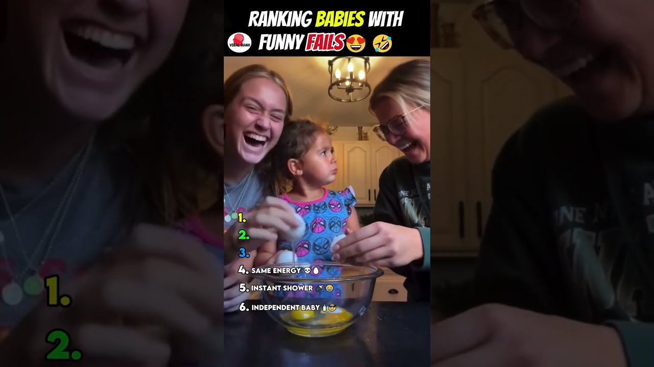 Ranking Babies with Funny Fails 😂