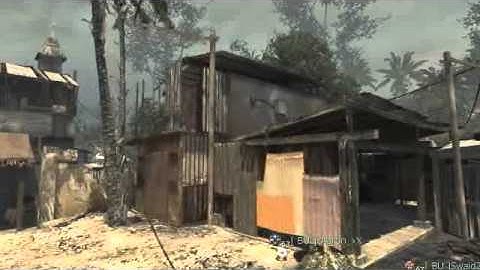 MW3 : S&D: Village - Throwing Knife Across Map #1