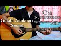 Gulabi aankhen  sanam  easy guitar chords lessoncover strumming pattern progressions