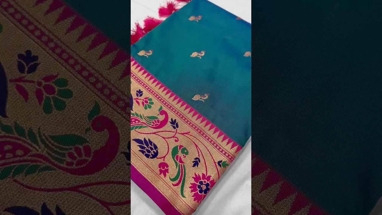 Royal Paithani Soft Silk Saree