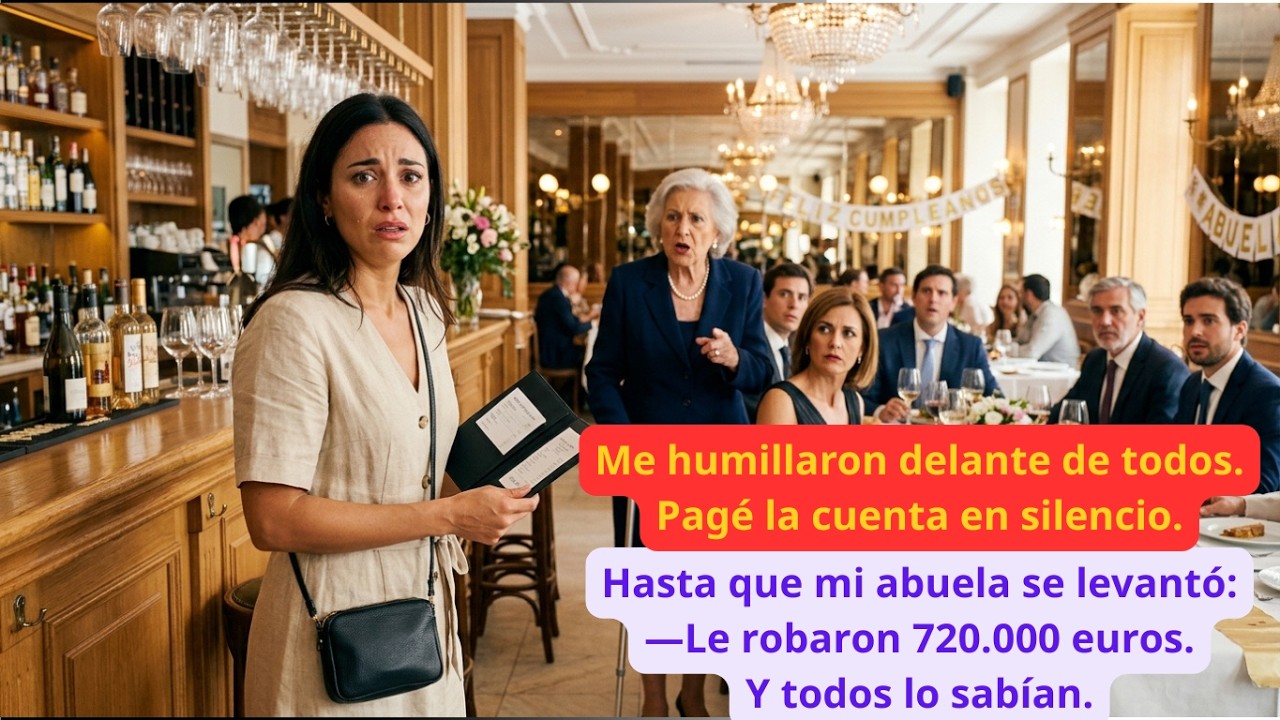 Me Humillaron en el Cumpleaños de Mi Abuela… y Descubrí un Secreto de 720 000€
