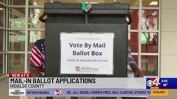 Mail-in ballot applications