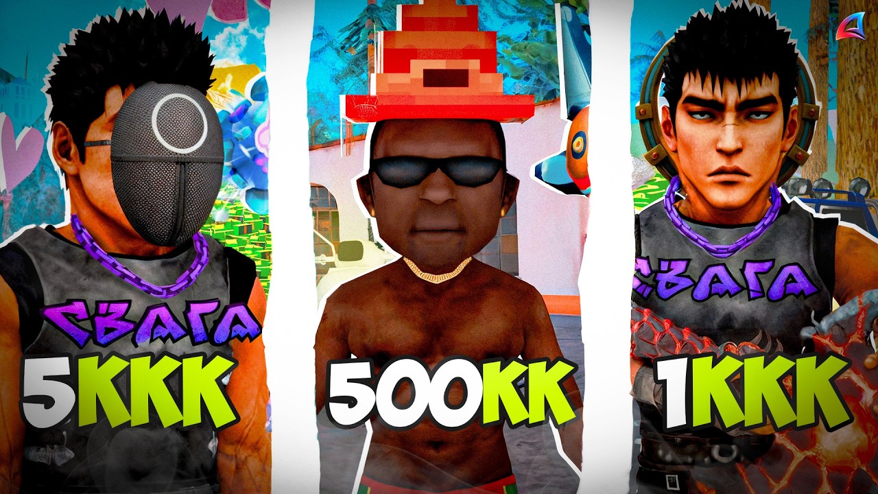 СОБРАЛ ЛУЧШИЕ СЕТЫ АКСЕССУАРОВ за 500 МИЛЛИОНОВ, 1 МИЛИЛАРД и 5 МИЛЛИАРДОВ! на ARIZONA RP в GTA SAMP