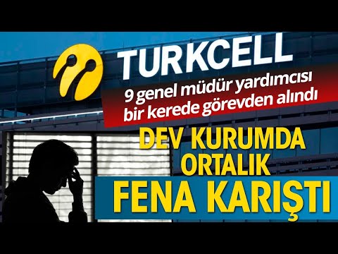 Turkcell'de deprem! Dün başladı bugün 9 genel müdür yardımcısı daha görevden alındı