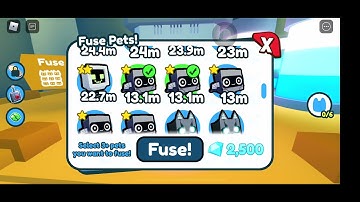 What happen when you fuse 3 robot + 2 cyber fox?