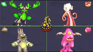 Light Island - All Rare Monsters, Sounds and Animations (My Singing Monsters)