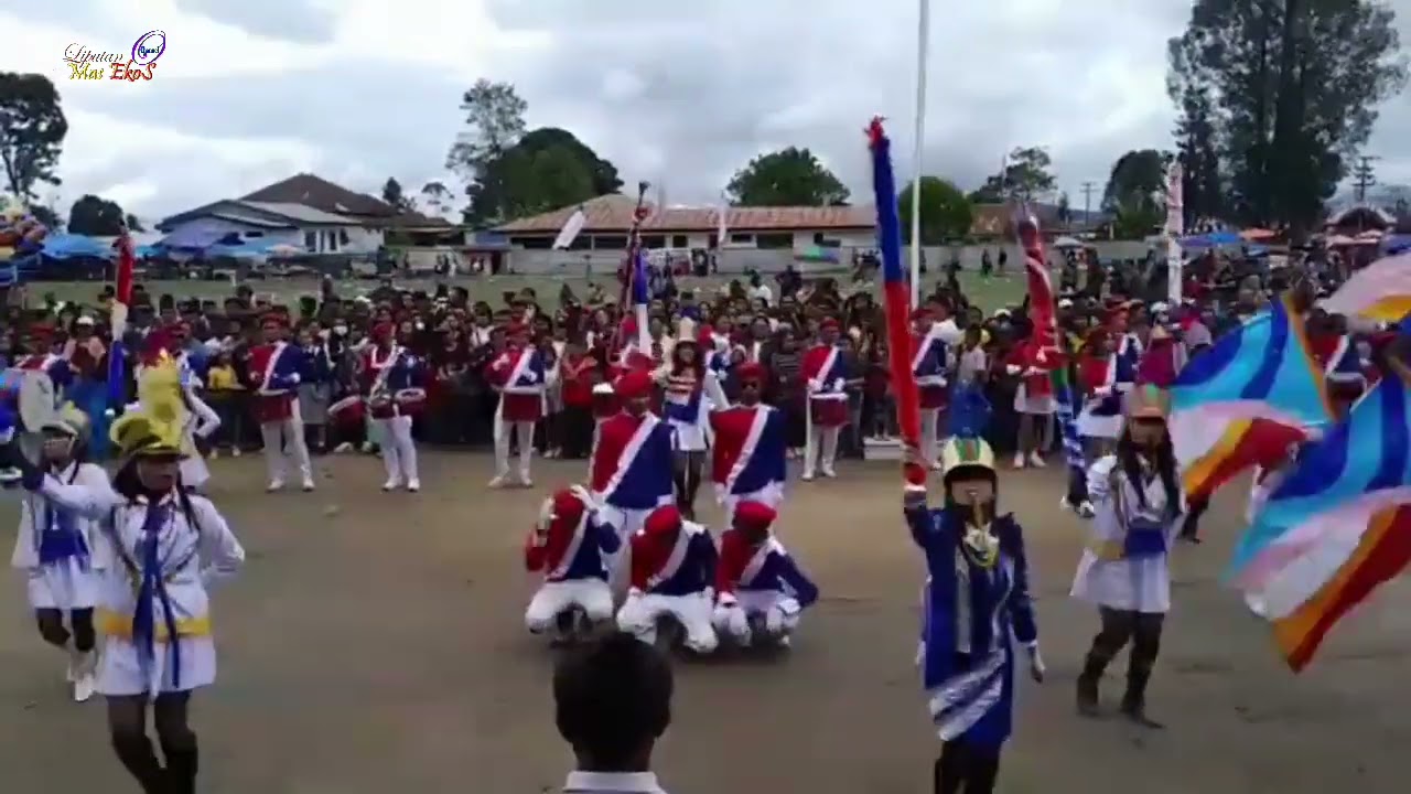 ATRAKSI DRUMBAND SMAS PGRI 20 SIBORONGBORONG [17 Agustus 2023]