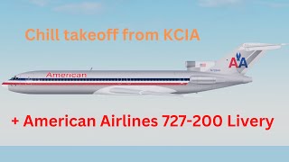 Chill Takeoff From Clarence International In Boeing 727-200