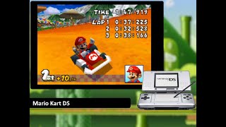 Mario Kart DS [NDS] - Playable gameplay Desmume 0.9.1.2