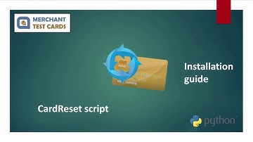 CardReset script - User and installation guide
