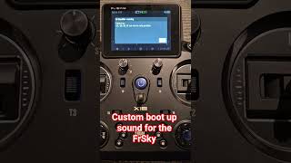 FrSky Transmitter custom boot up sound