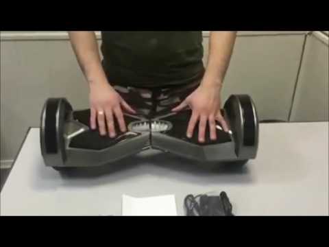 Гіроскутер, гіроборд Smart Balance 8" Карбон (Bluetooth, 900 Вт, Samsung 4400mAh), видео 1