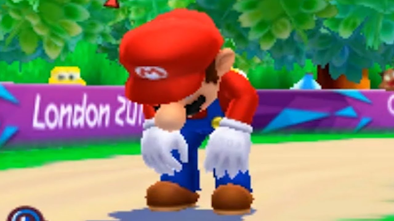 Mario & Sonic at the 2012 London Olympic Games (3DS) - All Charatcers Modern Pentathlon Gameplay