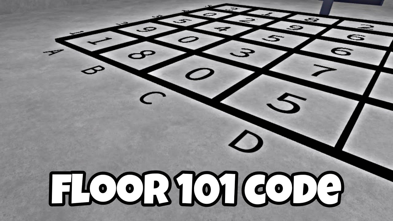 How to Complete Floor 101 in IQ Test Roblox | floor 101 answer