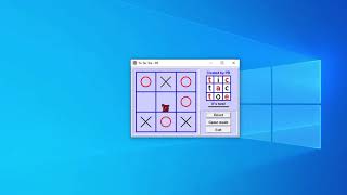 Tic Tac Toe in Assembly Language (MASM) [Source Code] screenshot 1