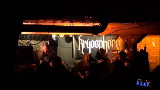 Kryosphere - Fragile Earth Live The New Black 2012