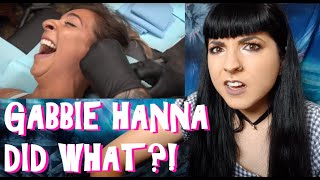 Piercer Reacts To Everytime Gabbie Hanna Gets Pierced