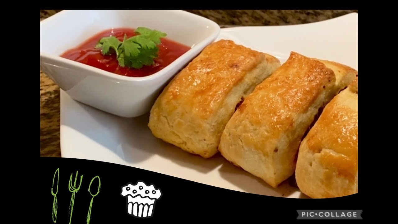 Yummy Chicken Puff Patties Puff Pastry Dough How to make Chicken