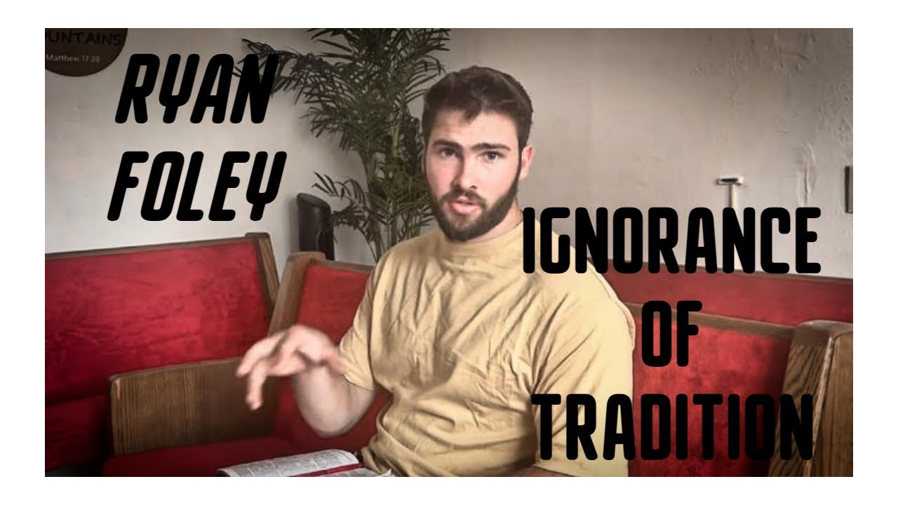 Ryan Foley's Ignorance of Catholicism