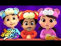Goldilocks and the three bears story  pretend play song  kids songs  storytime with boom buddies
