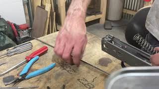 AK side folder rear latch install tricks