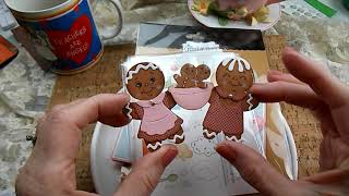 Sweet Gingerbread Card for Craft Roulette Episode 201 by becnsam Crafting Fun 135 views 3 months ago 5 minutes, 41 seconds