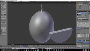 blender 3D modeling tutorial watermelon