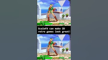 ScaleFX can make 2D retro games look great! #shorts #emulation #retrogaming