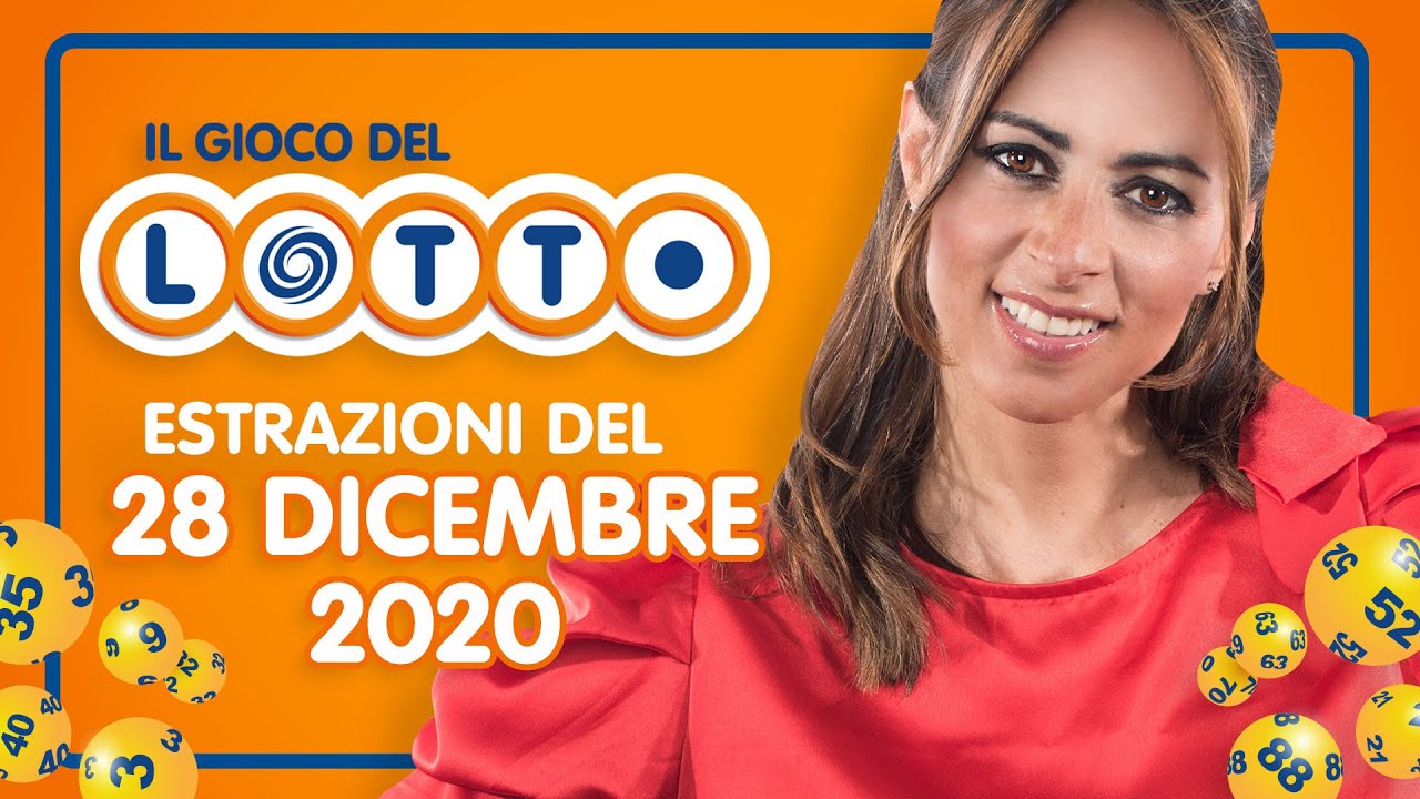 Estrazioni Lotto Superenalotto E 10elotto Di Lunedi 28 Dicembre 2020
