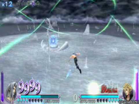 DISSIDIA FINAL FANTASY 半裸セフィロスvsＡＣクラウド