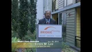 Mayor Lee at Opening of 474 Natoma Street Apartments