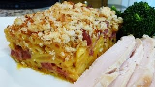 Cheesy-Chipotle Penne With Bacon And Sausage