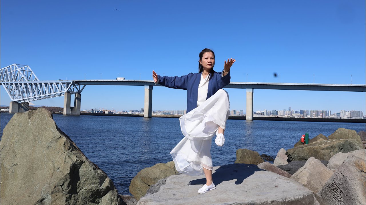 24式简化太极拳#黄冬梅太極拳教室 #興味のある方はぜひ一度見学に来てみて下さい。台东区上野/荒川区にて毎週日曜教室に行っています連絡先電話080-2485-9956