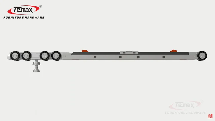 sliding door wheels rollers|How to use Hanging rollers with soft close  aluminium glass wood door