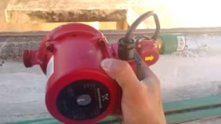 Instalación de presurizador de agua Grundfos