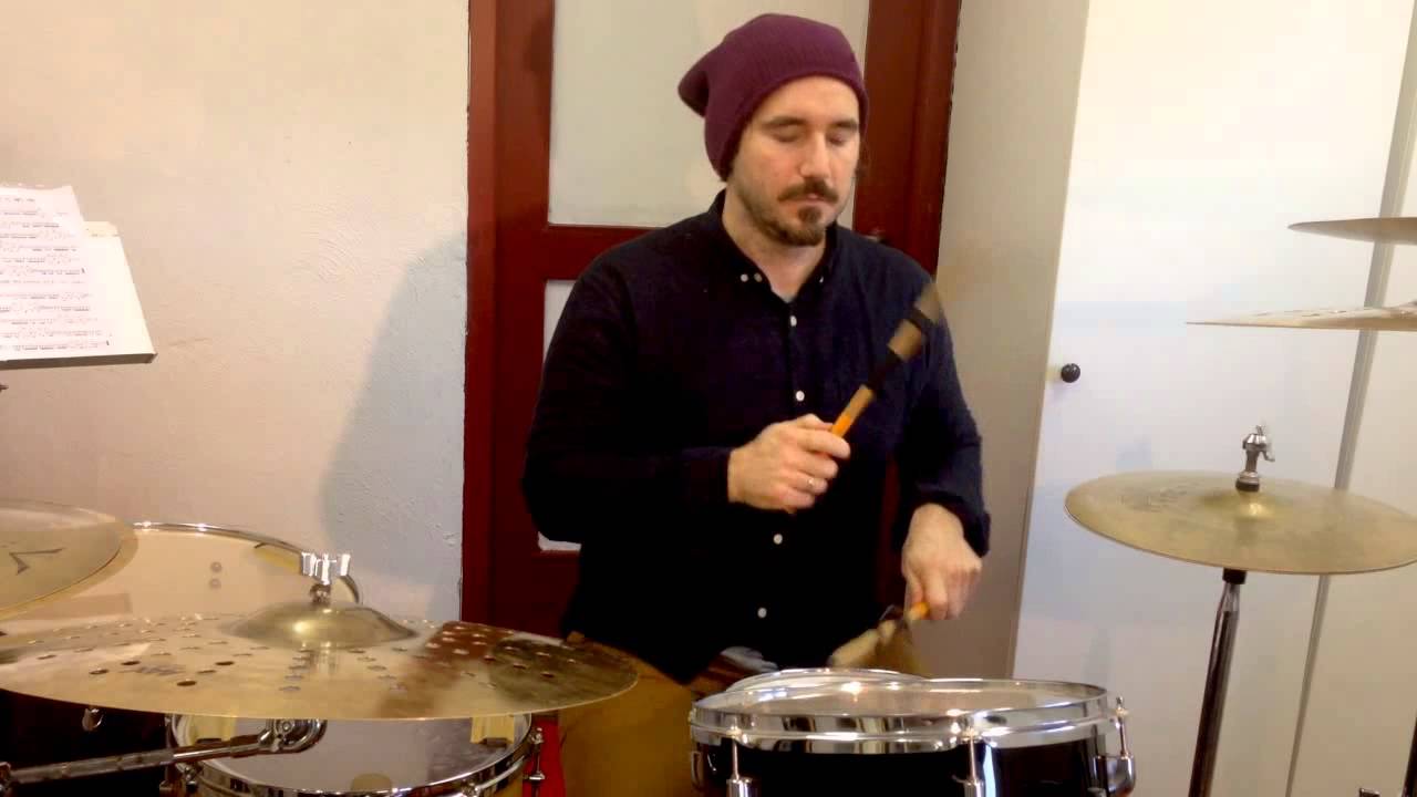Ghost Note Drum groove by Rodrigo - YouTube