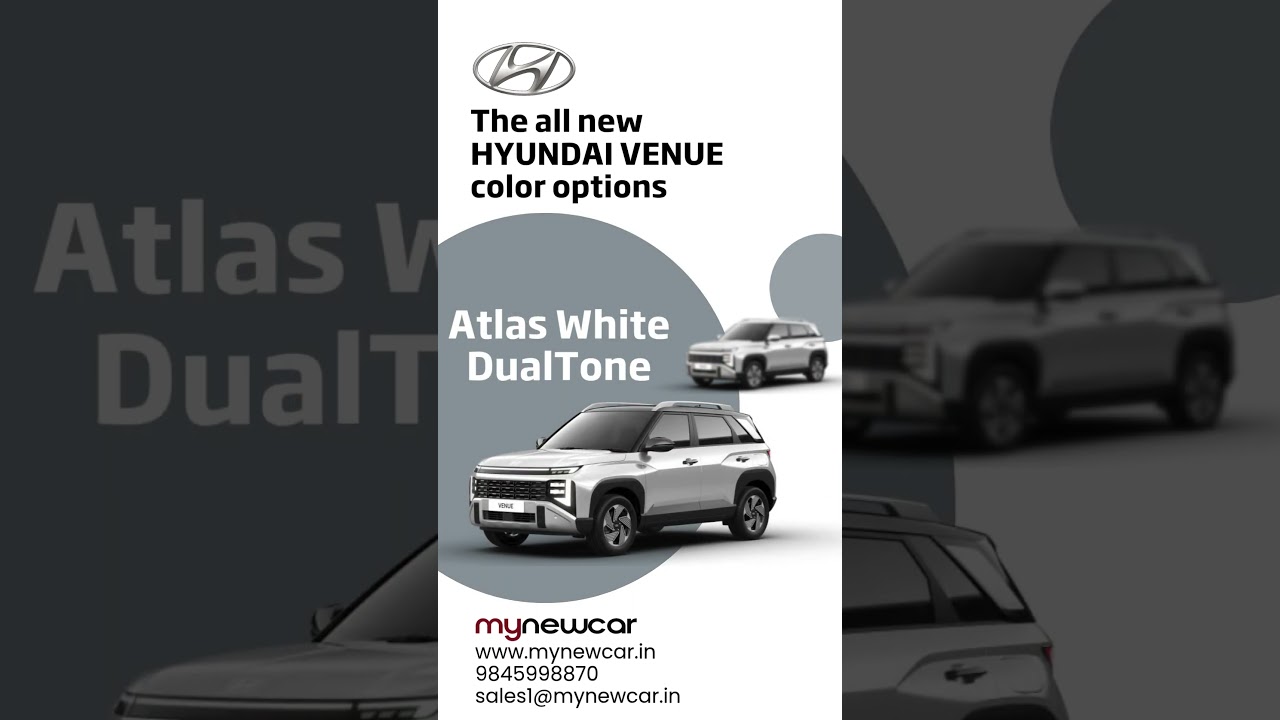 Hyundai Venue Colors Revealed | Pick Your Favorite Shade