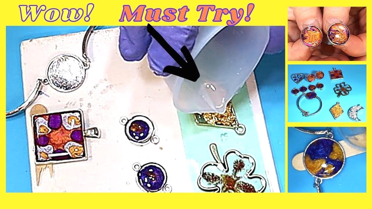 Do You Know These New Methods of Making Resin Jewelry? YouTube
