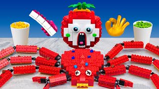 Extremely attractive LEGO seafood: King crab special salt sprinkled | Lego Cooking ASMR | @SunLego