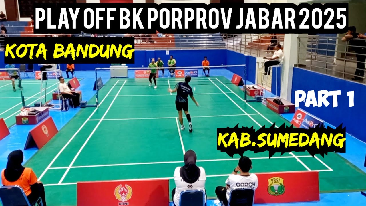 Part 1 Keira Putri Indriyan (Kab.Sumedang) Vs Novia Nurzaharani (Kota Bandung) BK Porprov Jabar 2025