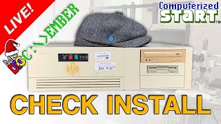 The Sleeper 486 System: Windows 98 SE Wont Install...Why? #DOScember! (Computerized Start™ Live) @jdmcs